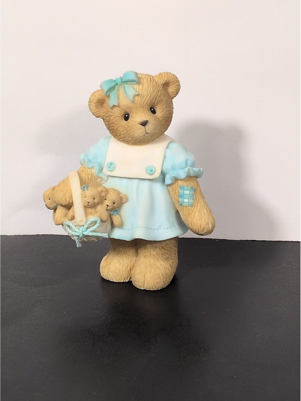 Cherished Teddies - Kylie - 118827 - Girl Bear with Basket of Teddy Bears